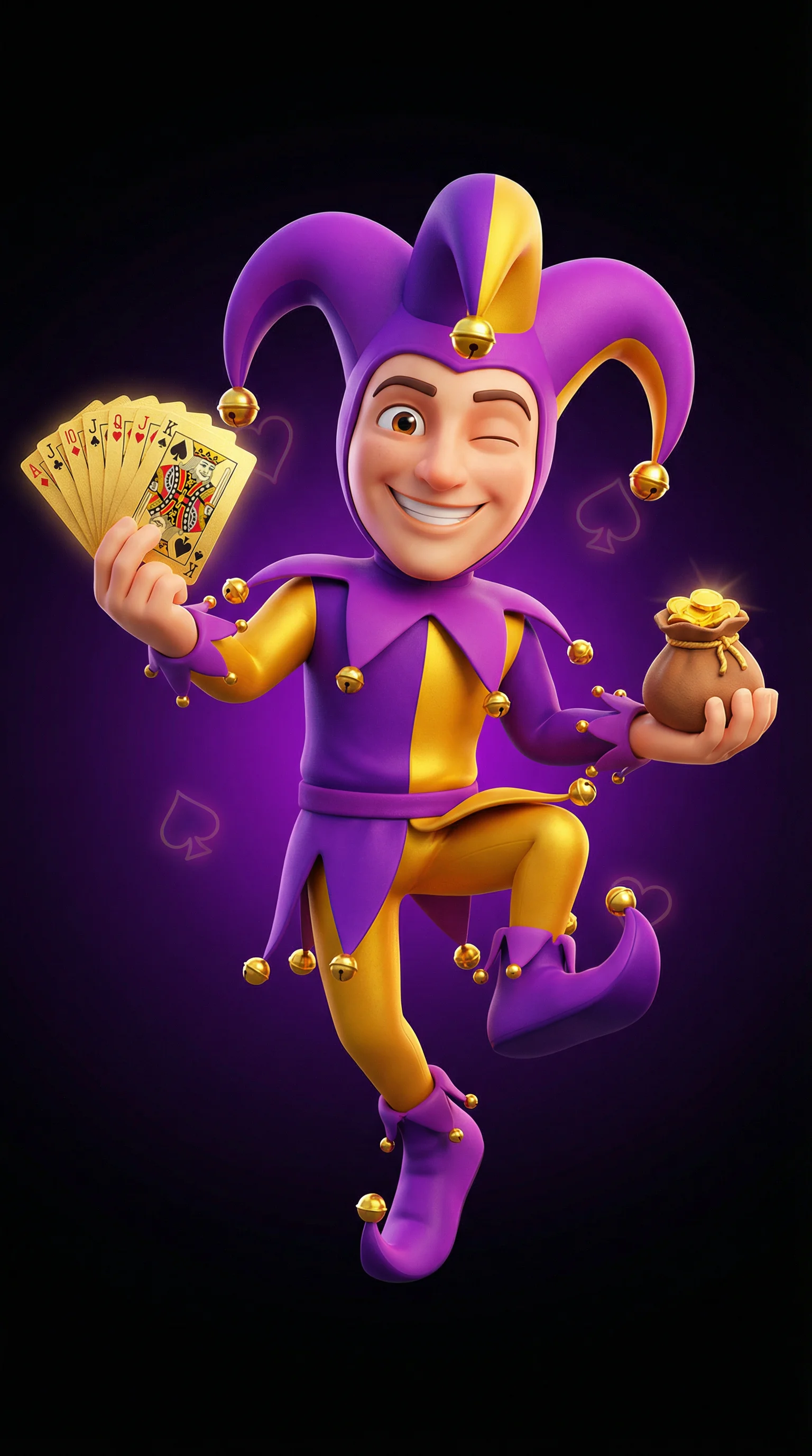 Mascote Joker do abcbet